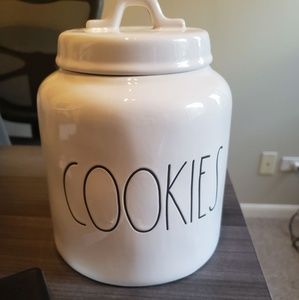 Rae Dunn cookies canister